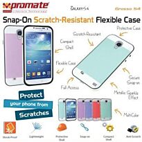 Promate Grosso-S4 Snap-On Scratch-Resistant Flexible Case-Red , Retail Box, 1 Year Warranty