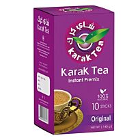 Karak Tea Instant Premix Original 10 sticks Retail Box No Warranty 