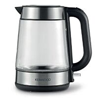 Kenwood 1.7L Cordless Glass Kettle - Fast Boil System, Auto-Off,1.7L Water Capacity, 2200W Power, Wireless base, 360, Removable Filter Retail Box 1 year warranty