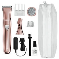 Wahl Pure Confidence Rechargeable Rose Gold 9 Piece Ladies Trimmer Kit Retail Box 1 year warranty