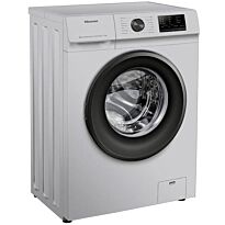 Hisense 6kg Front Loader Washing Machine ���?? Silver Finish, Stainless Steel Drum, 1000 RPM Max Spin Speed, 15 Automatic Programs
