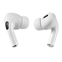 Bounce Clef X True Wireless Earphones + Case + Silicone Accessories - White
