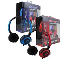 Bounce Swing Series Headphones with Mic Red/Black