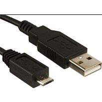 USB MALE TO MICRO USB MALE CABLE 1M (can use B001-1004-BK-00 / 7200-U8020M-13R)