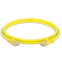 Hengtong CAT5E 10m yellow network cable Fly Lead
