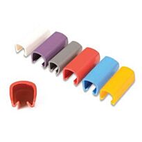Siemon Colour Coded Cable Clip - Red (25 per bag)