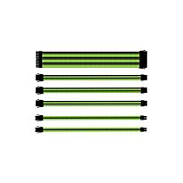 Cooler Master CMA-SEST16GRBK1-GL 30cm Green Universal Sleeved Extension Cable Kit