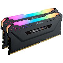 Corsair VENGEANCE� RGB PRO 16GB (2 x 8GB) DDR4 DRAM 2666MHz C16 Memory Kit � Black