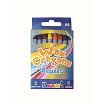PENGUIN 8 Wax Crayons (Box-24)