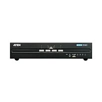Aten 4 Port Dual Display DVI Secure KVM with PP 3.0