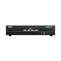 Aten 4 Port Dual Display HDMI Secure KVM with PP 3.0
