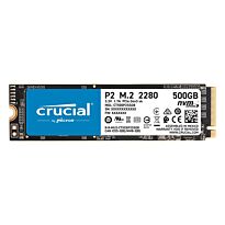 Crucial P2 500GB 3D PCIE NVME M.2 SSD