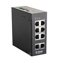 D-Link 8-port Industrial Fast Ethernet Unmanaged Switch DIS-100E-8W