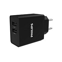 Philips Ultra Flash Dual Wall Charger 3.1A 15.5W