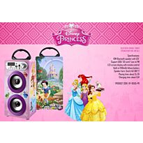 Disney Double Tower Speaker Metal Frame Bluetooth - Princesses