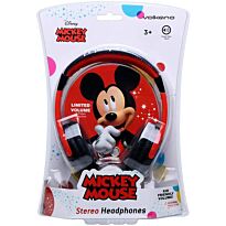 Disney - Mickey Mouse Stereo Headphones Red