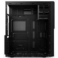 UniQue ATX E180 Midi Tower Case With 400w PSU Black
