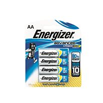 Energizer Advaned Range AA Blister Pack 4
