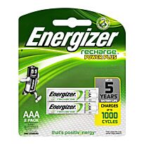 Energizer Recharge AAA 700mAh Blister Pack 2 