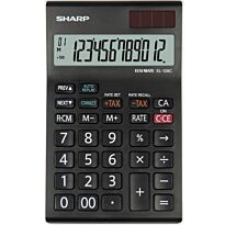 Sharp EL-128C-WH 12 Digit Desktop Calculator