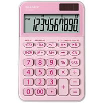 Sharp EL-M335B-BL 10 Digit Calculator Pink