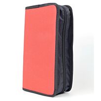 Ebox 104pcs Cd Wallet Red & Black