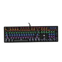 HP GK-100F Mechanical Gaming Keyboard with Adjustable LED Backlighting