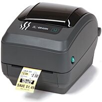 Zebra GK-420T Thermal Transfer Label Printer with Ethernet & USB Interfaces