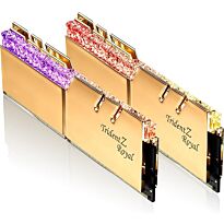 G.Skill Trident Z Royal DDR4-4400MHz CL22-32-32-52 1.5V 32GB (2x16GB) Gold
