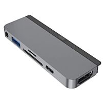 Hyper HyperDrive 6-in-1 USB-C Hub for iPad Pro/Air HD319B-GRAY