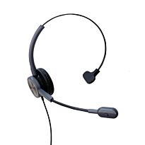 Calltel HW528N Mono-Ear Noise-Cancelling Headset + USB Quick Disconnect Cable