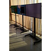 HowLo floor X-Stand - for screens up to 52inch