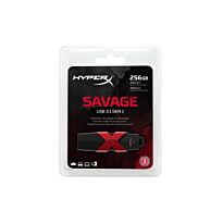 HyperX 256GB USB 3.2 Gen 1 Type-A Black and Red USB Flash Drive HXS3/256GB