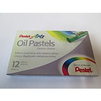 PENTEL ARTS OIL PASTELS 12's