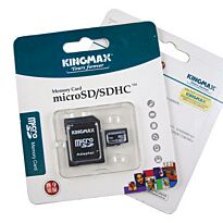 Micro SD 1GB Retail Pack Kingmax