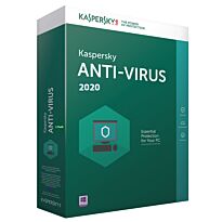 Kaspersky AntiVirus 2020 3+1 device 1 year DVD