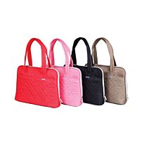 Kingsons 14.1 inch pink shoulder laptop bag - Ladies in fashion