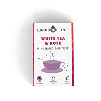 Liquid Clinic Mini Hand Sanitizer White Tea and Rose 45ml