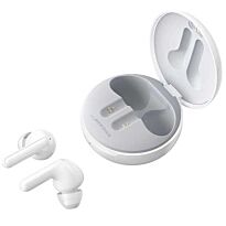 LG TONE Free HBS-FN6 Bluetooth Wireless Stereo Earbuds with UVnano Charging Case and Meridian Audio (White)