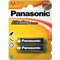Panasonic Alkaline Power AA Batteries 2 Pack
