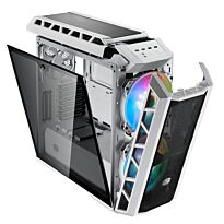 Cooler Master Mastercase H500P ATX Case - Mesh White with Tempered Glass