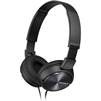 Sony MDR-ZX310 Folding Aux Headphones Black