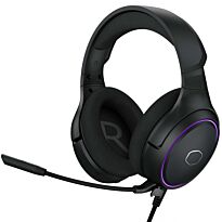 Cooler Master MasterPulse MH650 RGB Stereo 50mm Drivers 3.5mm Connection Works on Xbox/PS4/PC/Phone