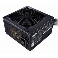 Cooler Master MWE 550W ATX PSU 80+ White Rated Flat Black Cables Non Modular