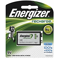 Energizer Recharge 9V Blister 1 