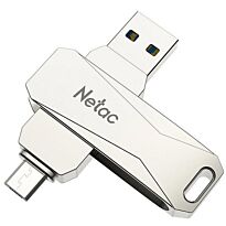NETAC U785C 64GB USB3.1 GEN 1 TYPE-C & TYPE-A DUAL DRIVE