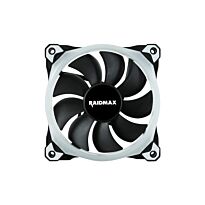 Raidmax 120mm 1200RPM 20-23aBA RGB Fan (Compatible with: Fusion 2.0/Mystic Light Sync/Aura Sync)