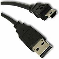 Digitech USB TO Mini USB Cable ? USB Sync / Transfer Data & Charger Cable-Black