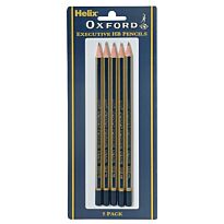 HELIX Oxford Classic HB Pencils 5 Wood Casing (Pkt-24)