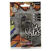 Pro Bass Dollarz Series Blister Auxiliary earphone No Microphone- Black